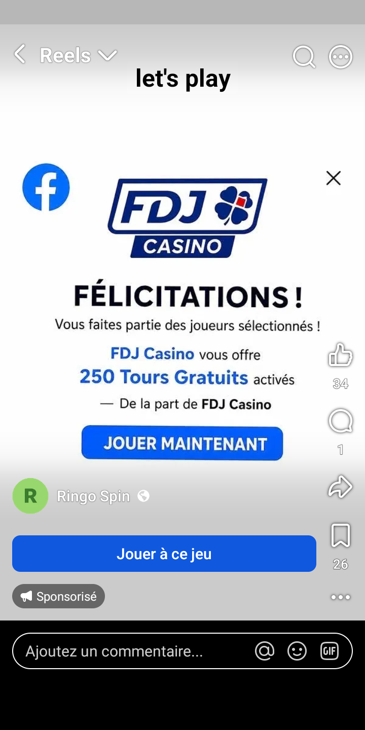 faux gain FDJ